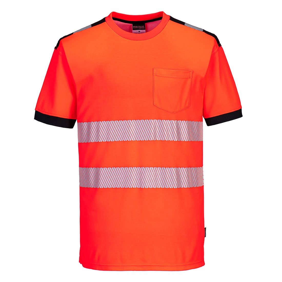 T-shirt da Lavoro Alta Visibilit� PW3 Cotton Comfort Portwest T181