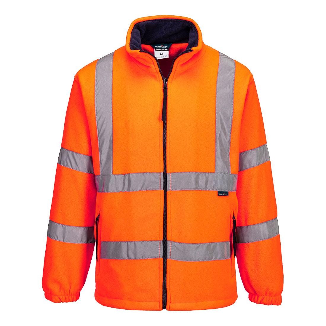 Felpa da Lavoro in Pile ad Alta Visibilit� Multitasche Portwest F300