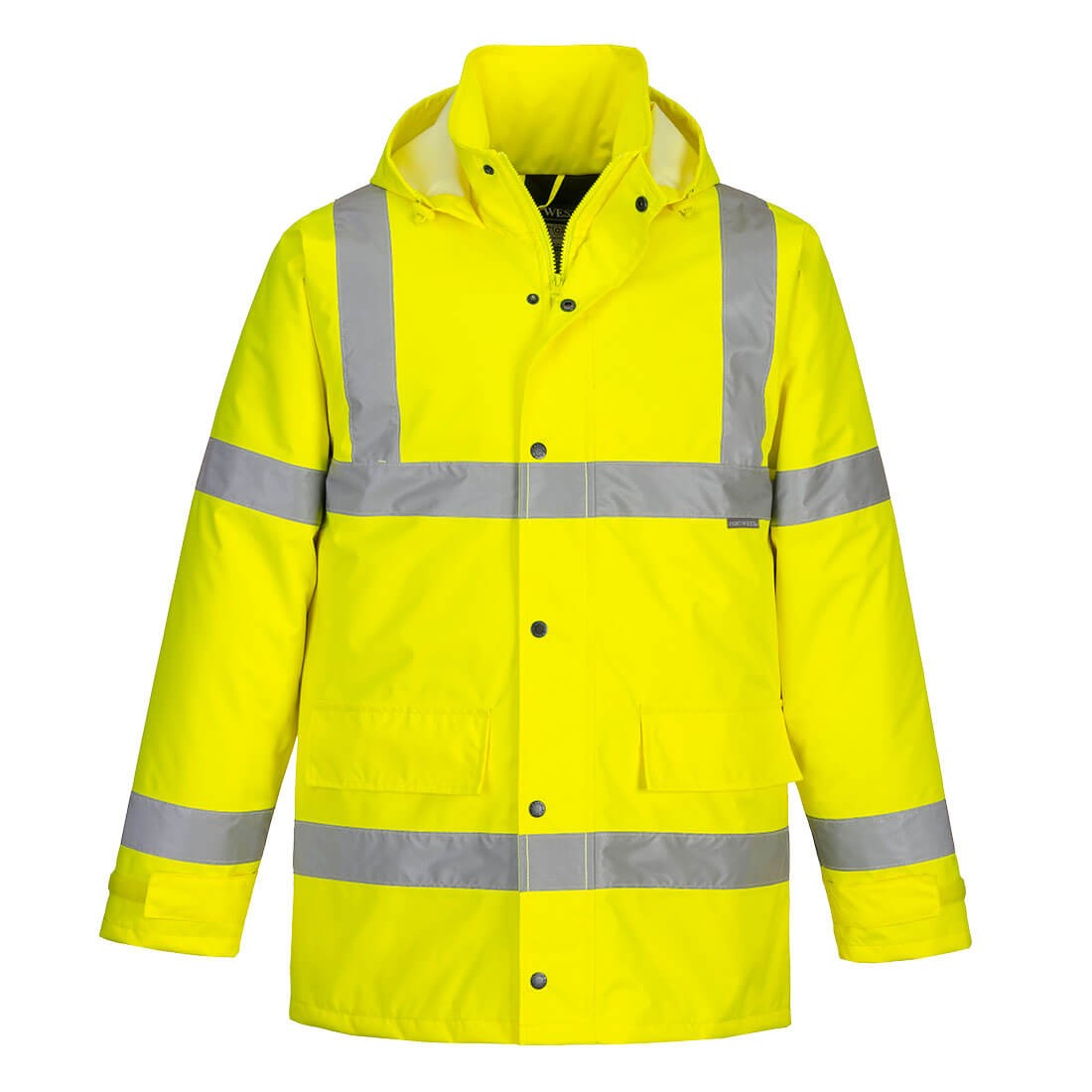 Giacca da Lavoro Alta Visibilit� Multitasche Impermeabile Traffic Portwest S460