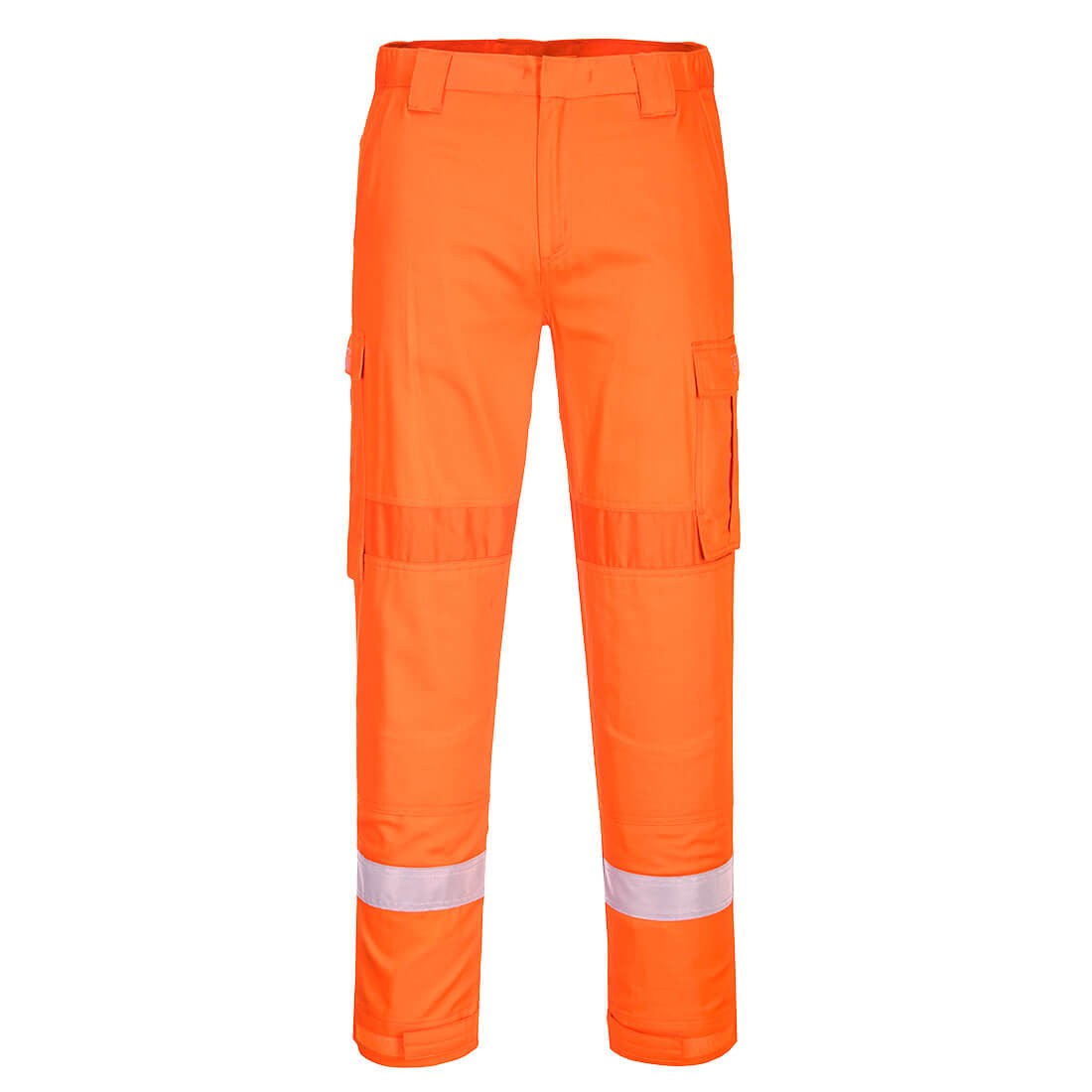 Pantaloni da Lavoro Alta Visibilit� Impermeabile Ignifugo Multitasche Bizflame Portwest FR401