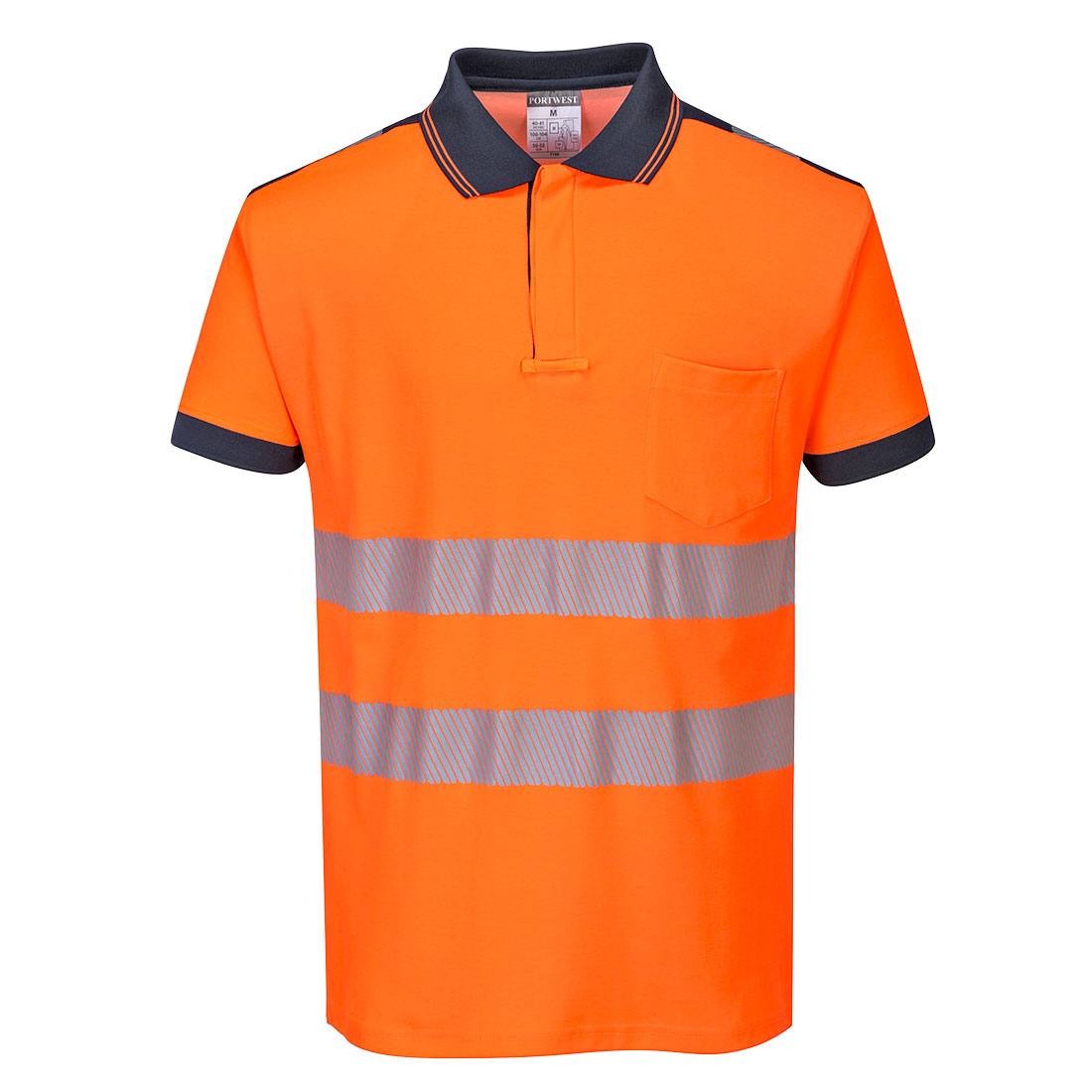 Polo da Lavoro Alta Visibilit� PW3 Portwest T180