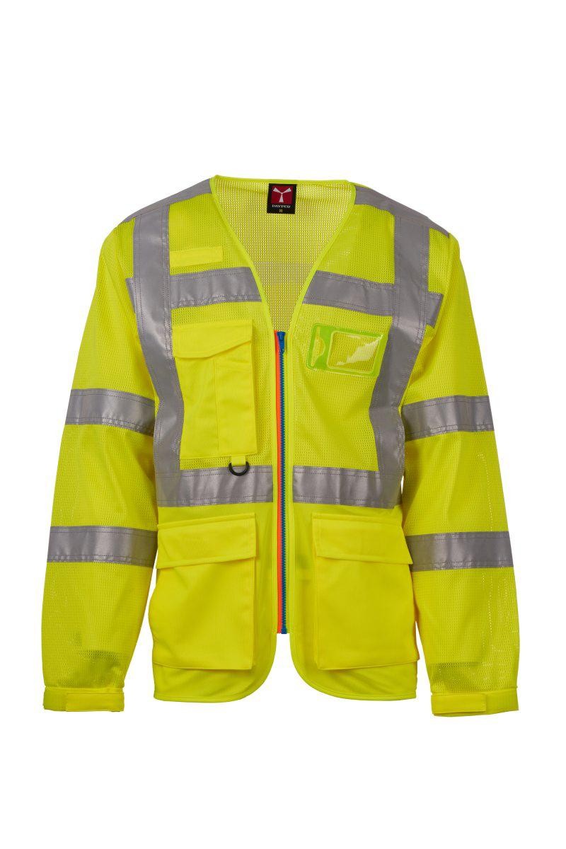 Gilet da lavoro Alta Visibilit� Multitasche Manica Lunga Payper LONG EXO MESH AY 7626
