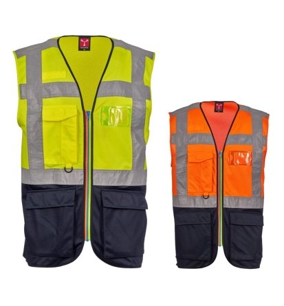 Gilet da lavoro Alta Visibilit� Multitasche Payper EXTROVERT AY 7619