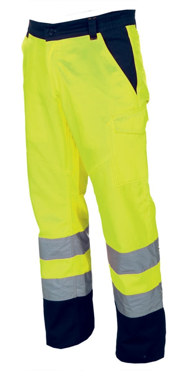 Pantalone bicolore da lavoro Alta Visibilit� Multitasche Payper Charter Polar