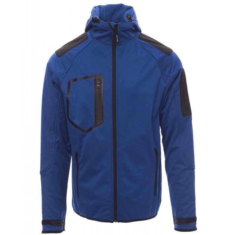 Giacca Softshell Ergonomica con Manica Raglan e Cappuccio Sagomato Extreme - Payper AY 7235
