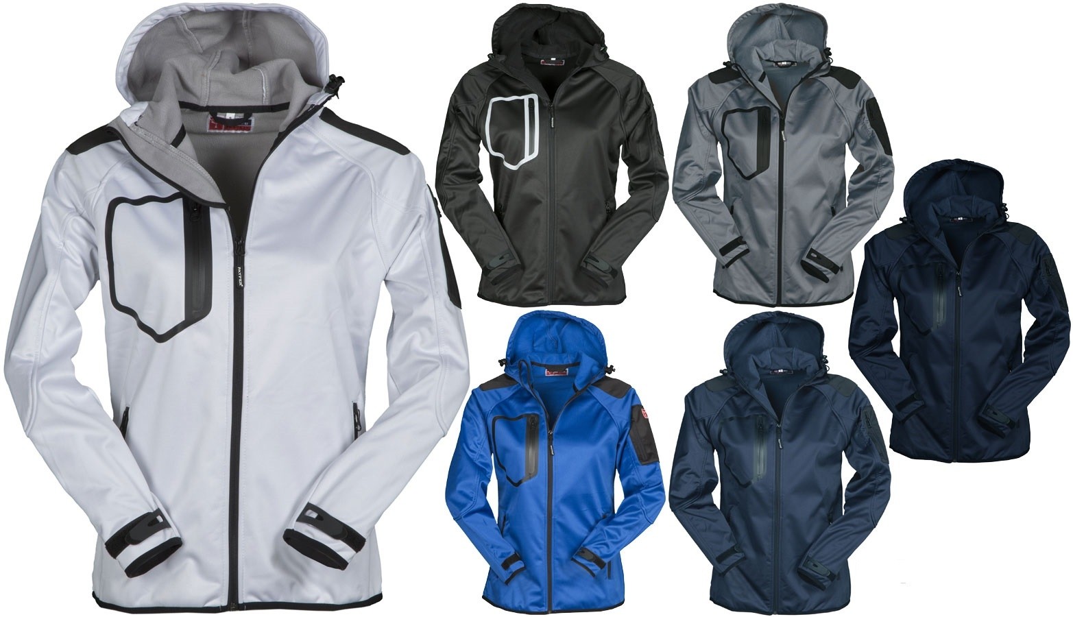 Giacca Softshell Ergonomica con Manica Raglan e Cappuccio Sagomato Extreme Donna - Payper EXTREME LADY