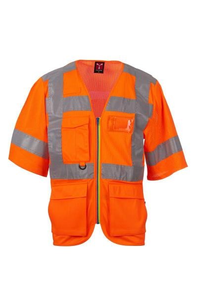 Gilet da lavoro Alta Visibilit� Multitasche Manica Corta Payper EXO MESH AY 7624