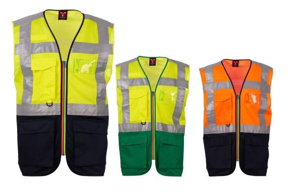 Gilet da lavoro Alta Visibilit� Multitasche Payper EXTROVERT MESH AY 7620