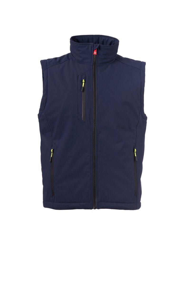 Gilet da lavoro Payper Creek Vest AY 7646 Multitasche Strecth Softshell