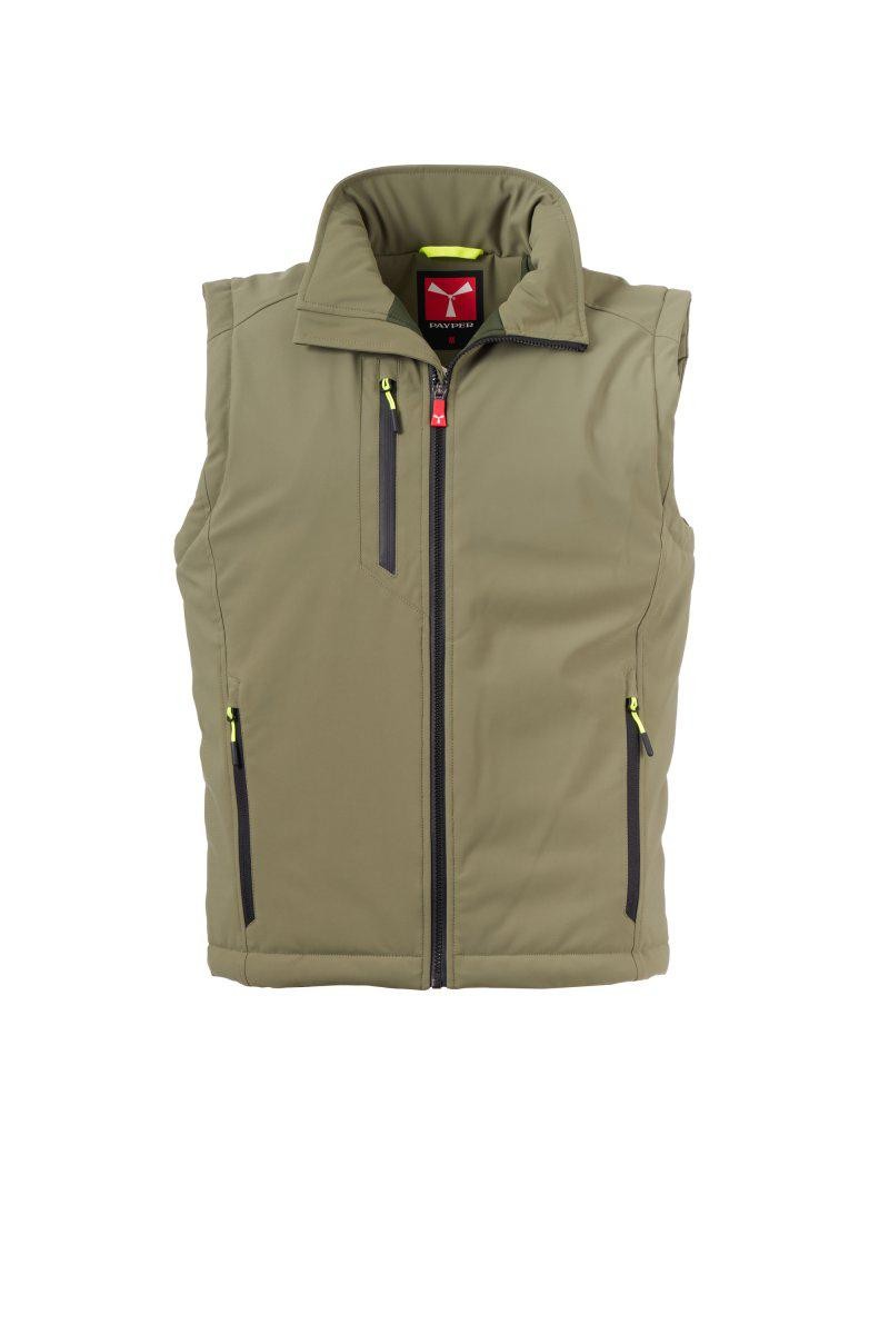 Gilet da lavoro Payper Creek Vest AY 7646 Multitasche Strecth Softshell