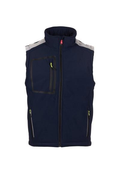 Gilet da lavoro Payper Stream Vest Pad AY 7281 Multitasche Strecth Softshell