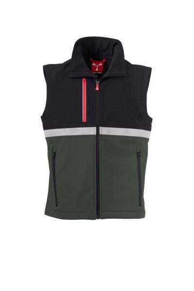 Gilet da Lavoro Payper Wise Vest AY 7656 Multitasche Softshell Stretch