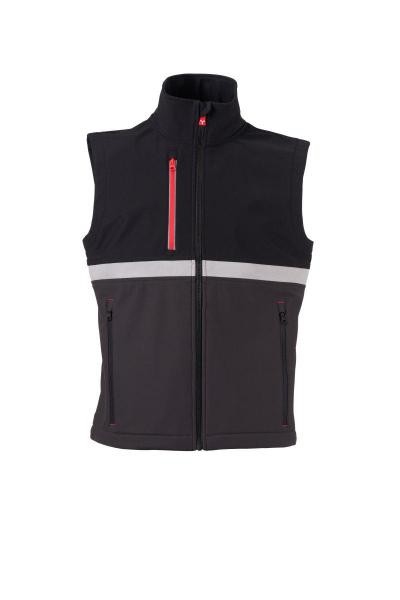 Gilet da Lavoro Payper Wise Vest AY 7656 Multitasche Softshell Stretch