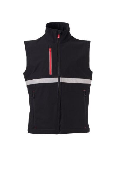 Gilet da Lavoro Payper Wise Vest AY 7656 Multitasche Softshell Stretch