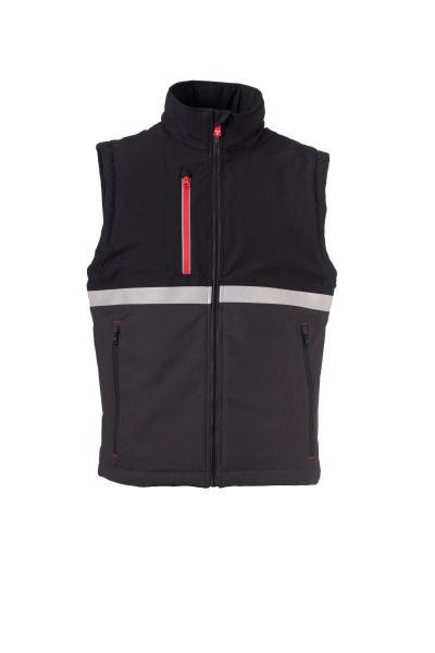 Gilet da Lavoro Payper Wise Vest Lite Pad AY 7657 Multitasche Softshell Stretch
