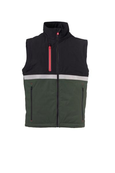 Gilet da Lavoro Payper Wise Vest Lite Pad AY 7657 Multitasche Softshell Stretch