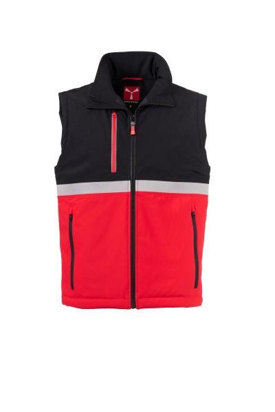 Gilet da Lavoro Payper Wise Vest Lite Pad AY 7657 Multitasche Softshell Stretch