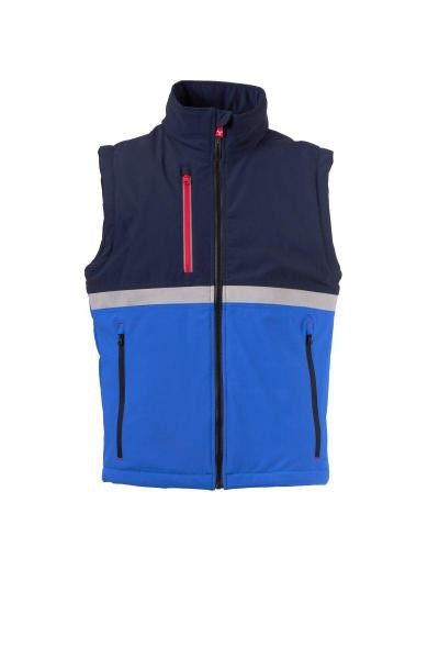 Gilet da Lavoro Payper Wise Vest Pad AY 7283 Multitasche Softshell Stretch