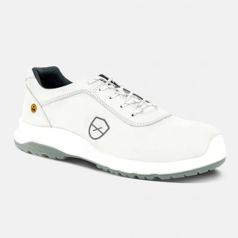 Scarpe Antinfortunistiche Parade Ragar S3 SR FO CI HI ESD 07RAGAR9817 Basse Metalfree Bianco