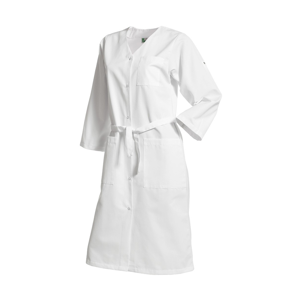 Camice da Lavoro Molinel Josy JOSYBFCOTMTBLA Multitasche Pulizie Sanitario 100% Cotone Donna Maniche Convertibili