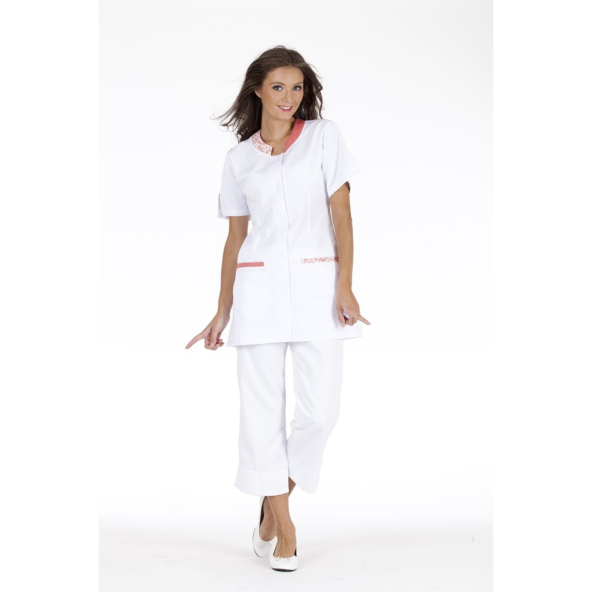 Camice da lavoro Molinel LALIETFMCB\G\F da donna per igene