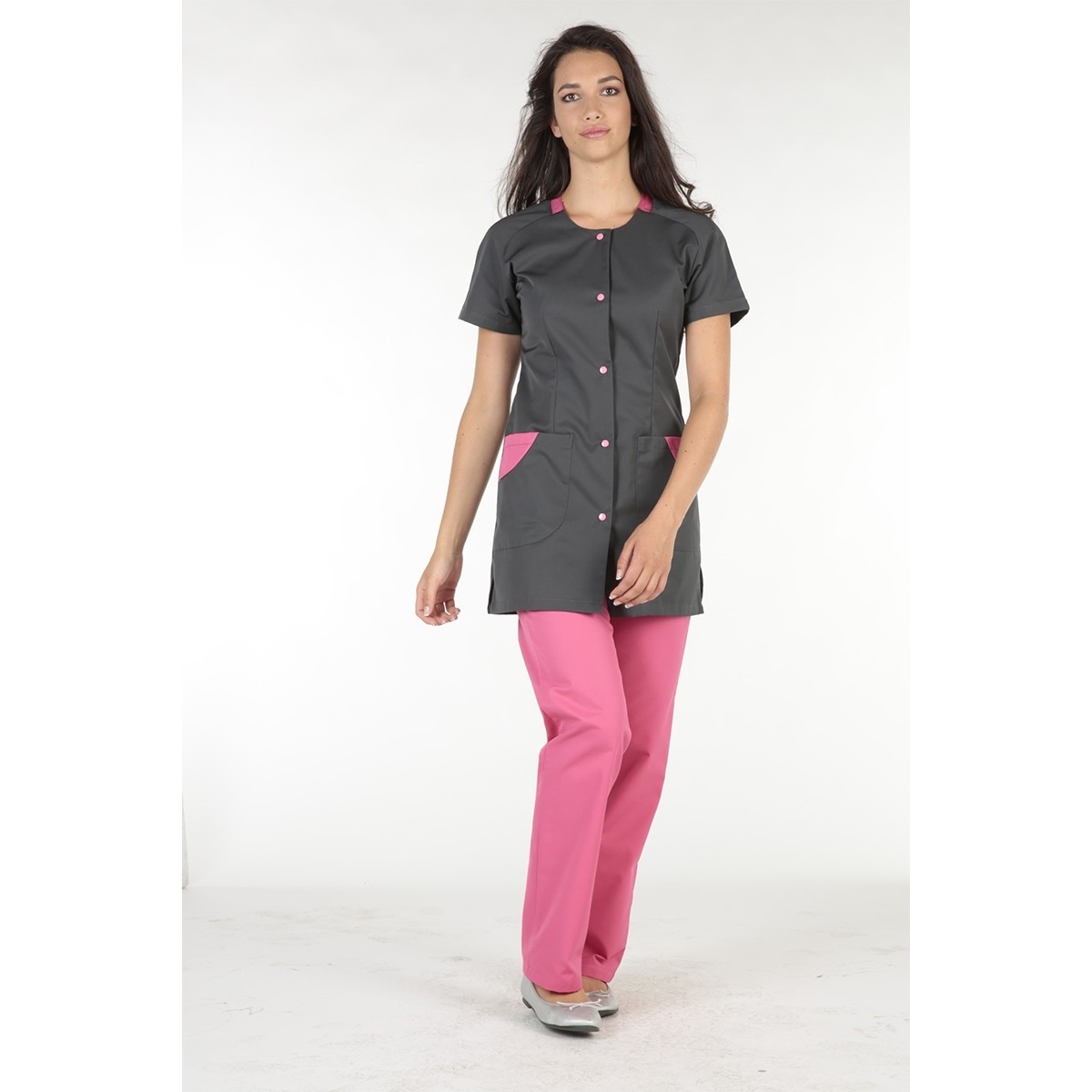Camice da Lavoro Molinel Roxie ROXIETFPCMCCHA Donna Benessere Sanitario