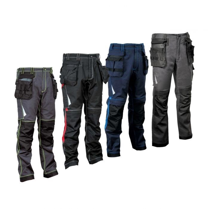 Pantaloni Cofra Gondomar V486-0 con tasche porta attrezzi