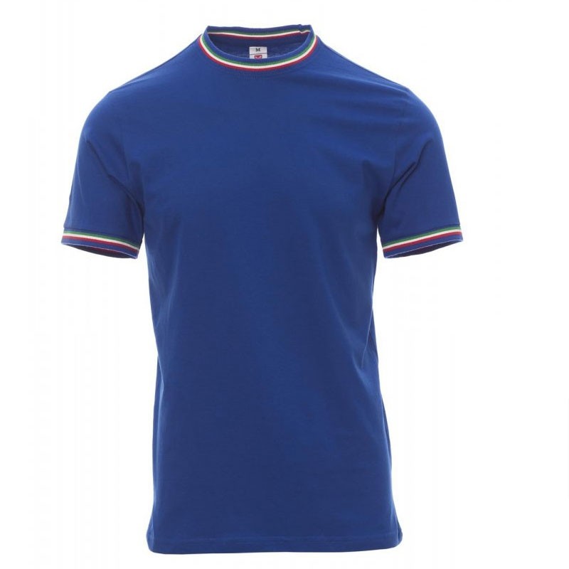 T-Shirt Payper Flag con colletto Tricolore