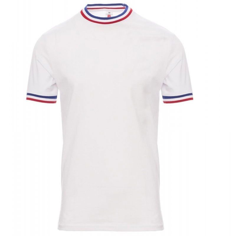 T-Shirt Payper Flag con colletto Tricolore