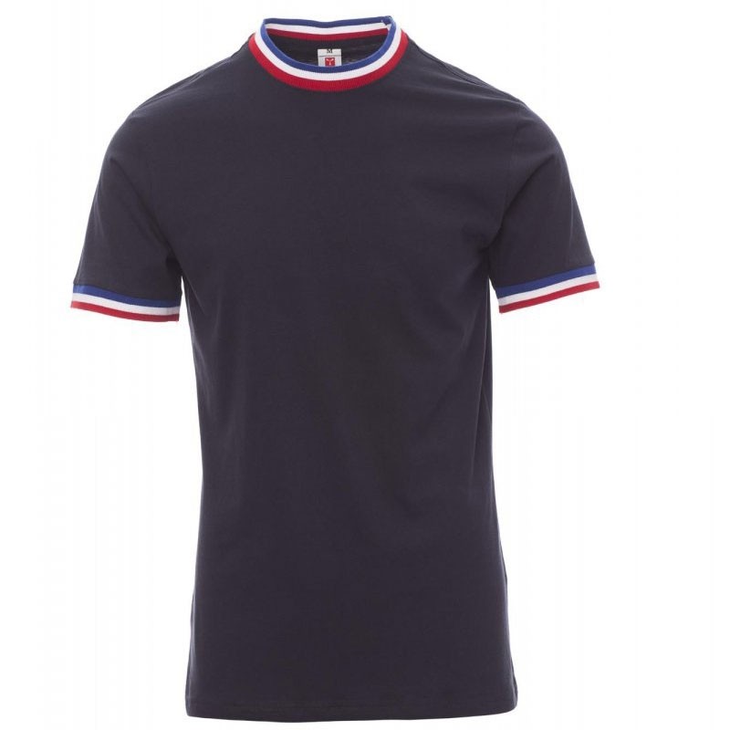 T-Shirt Payper Flag con colletto Tricolore