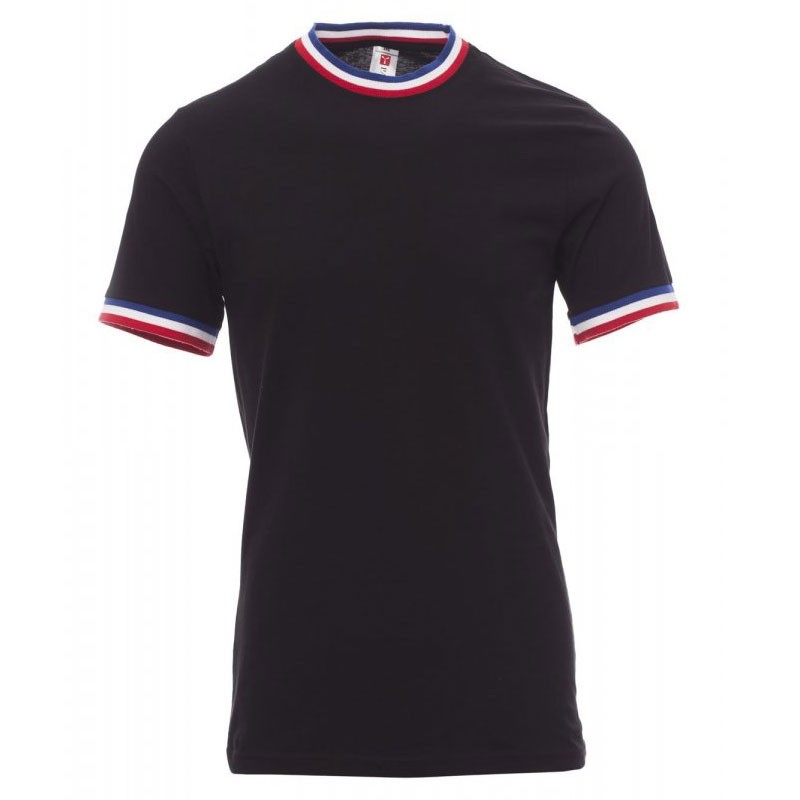 T-Shirt Payper Flag con colletto Tricolore