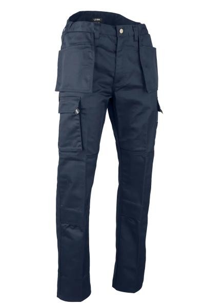 Pantaloni da lavoro LMA Petrol ETJ84 Multitasche