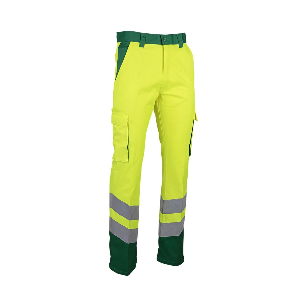 Pantaloni Da Lavoro LMA 1408 Basile alta visibilit� multitasche metalfree
