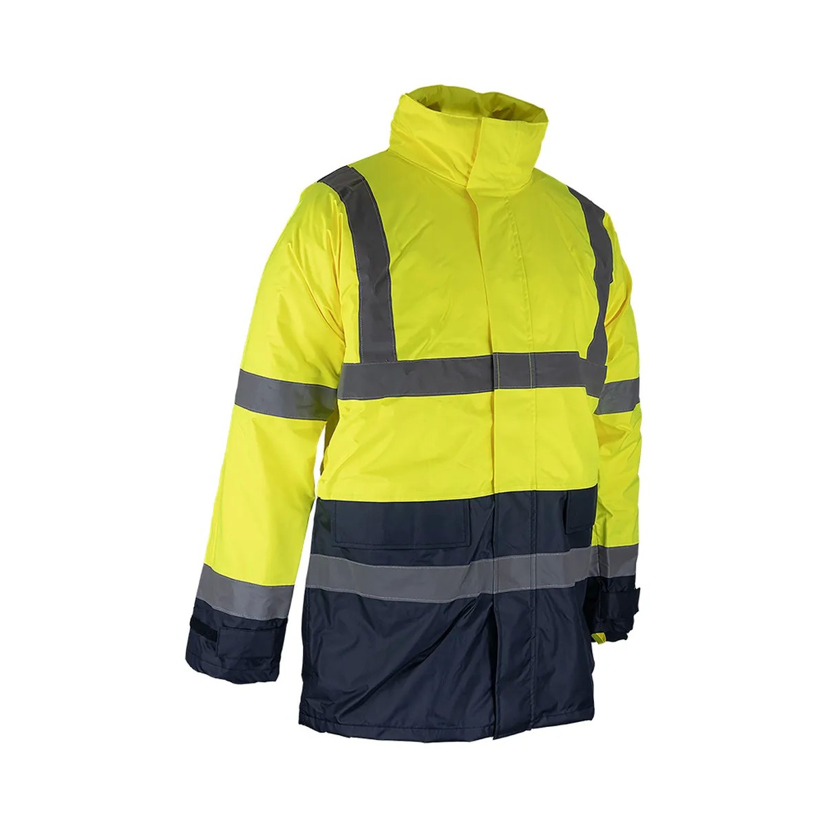 Parka da Lavoro LMA Prevention 5002 Alta Visibilit� Multitasche Impermeabile 4 in 1
