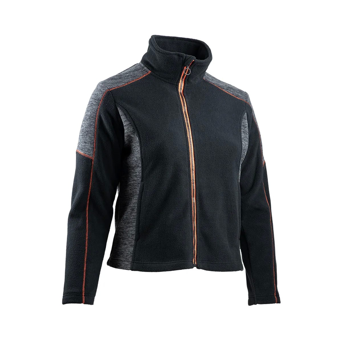 Felpa Da Lavoro LMA Ava 2285 in Pile Con Zip Intera Donna