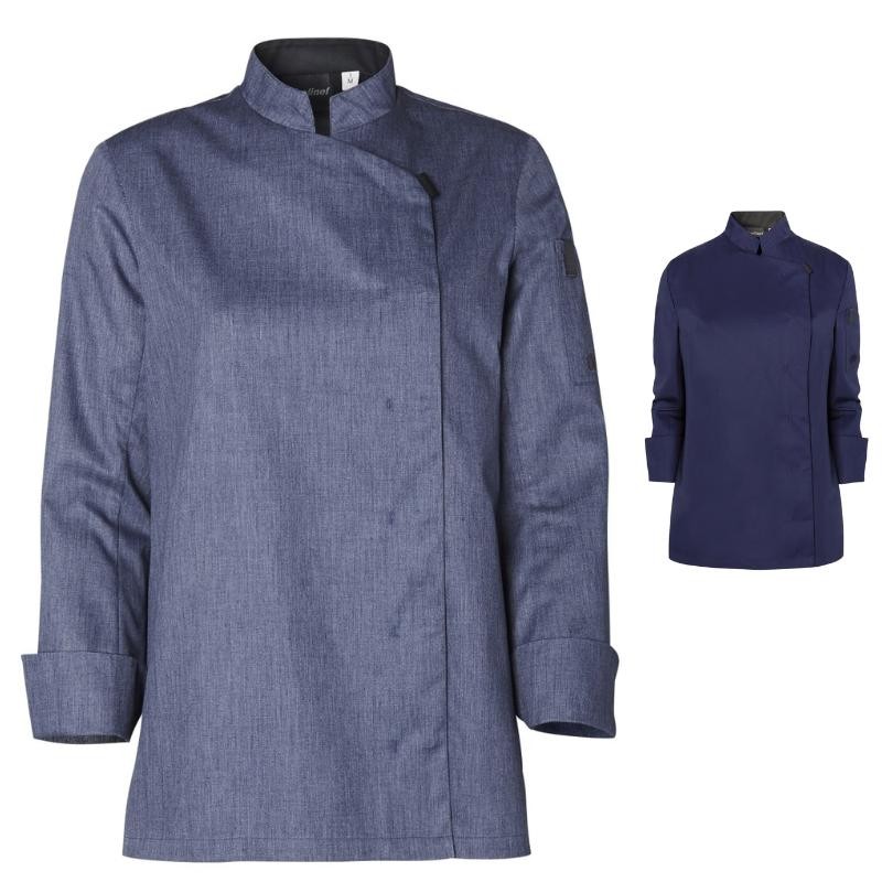 Giacca da Cuoco Molinel Shade 06683641160 Chef Cucina Maniche Lunghe Donna