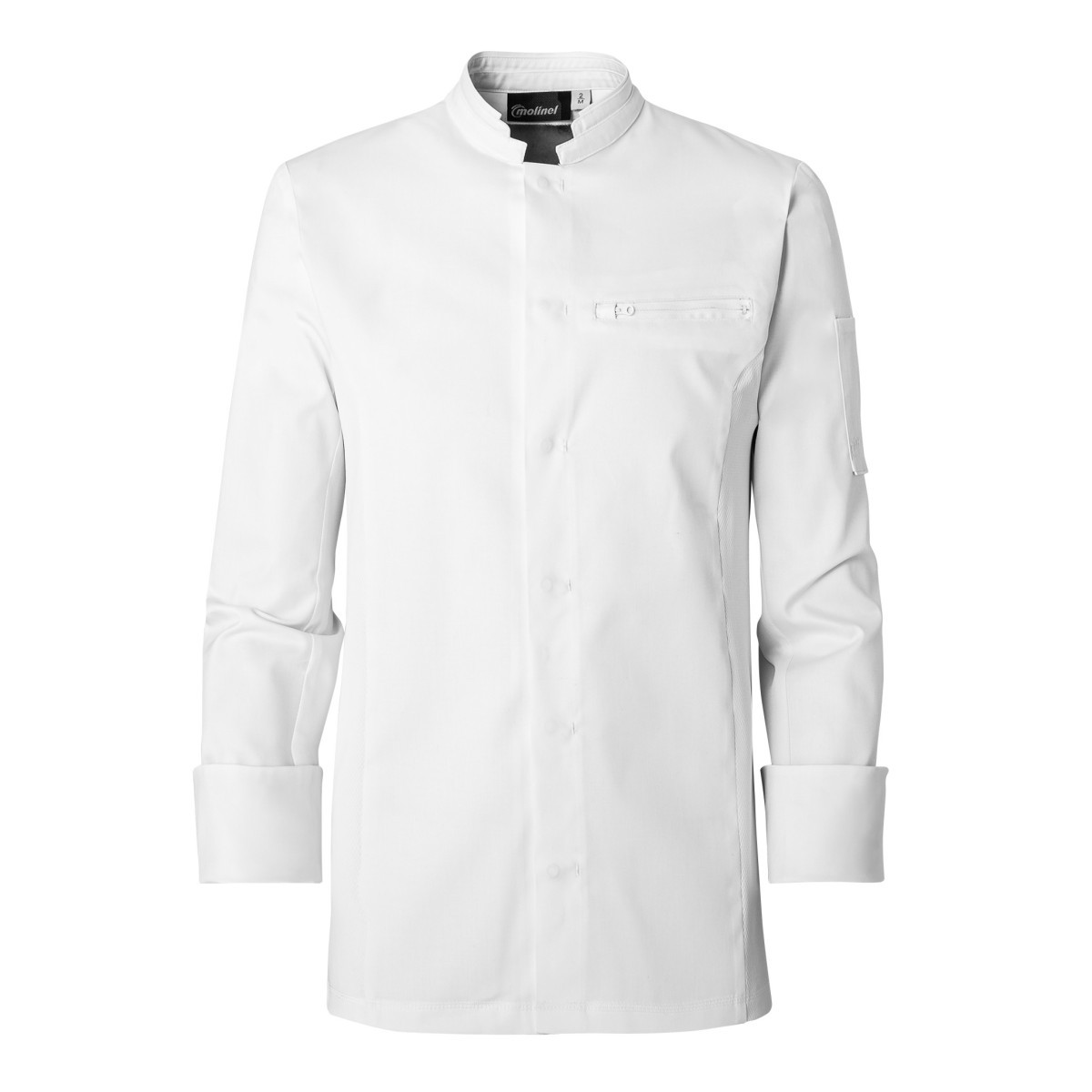 Giacca da Cuoco Molinel Crush 08953793001 Chef Cucina Maniche Lunghe Stretch