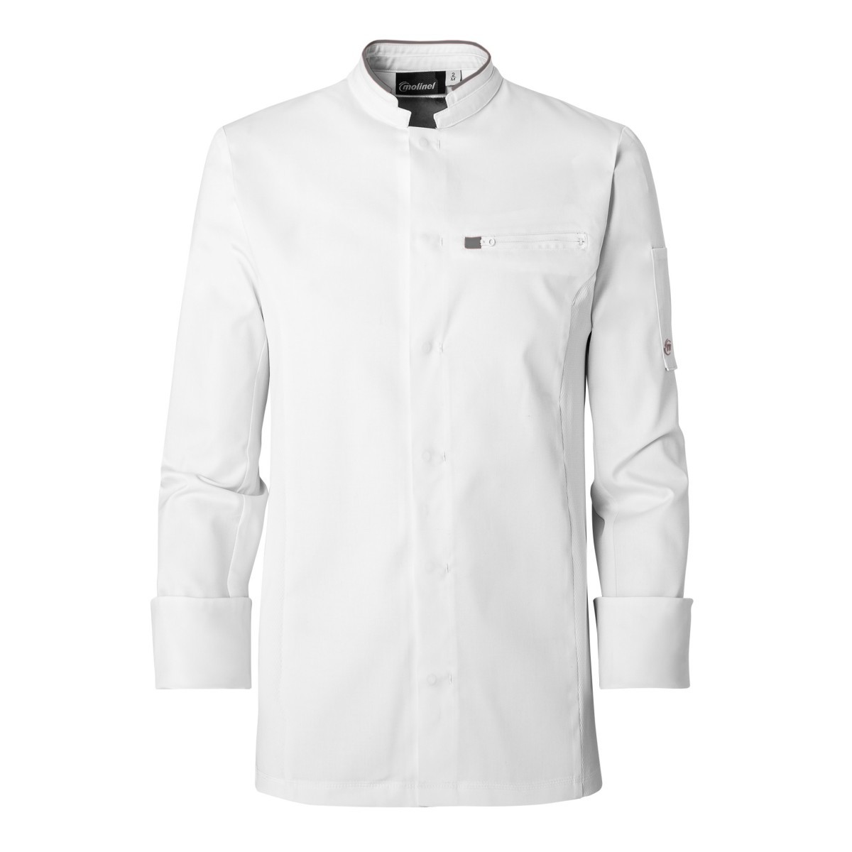 Giacca da Cuoco Molinel Crush 08953793027 Chef Cucina Maniche Lunghe Stretch