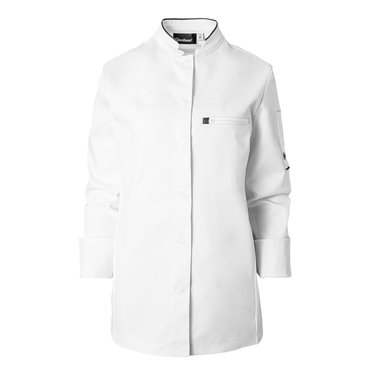 Giacca da Cuoco Molinel Crush 08963793001 Chef Cucina Maniche Lunghe Stretch Donna