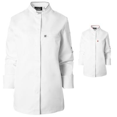 Giacca da Cuoco Molinel Crush 08963793027 Chef Cucina Maniche Lunghe Stretch Donna