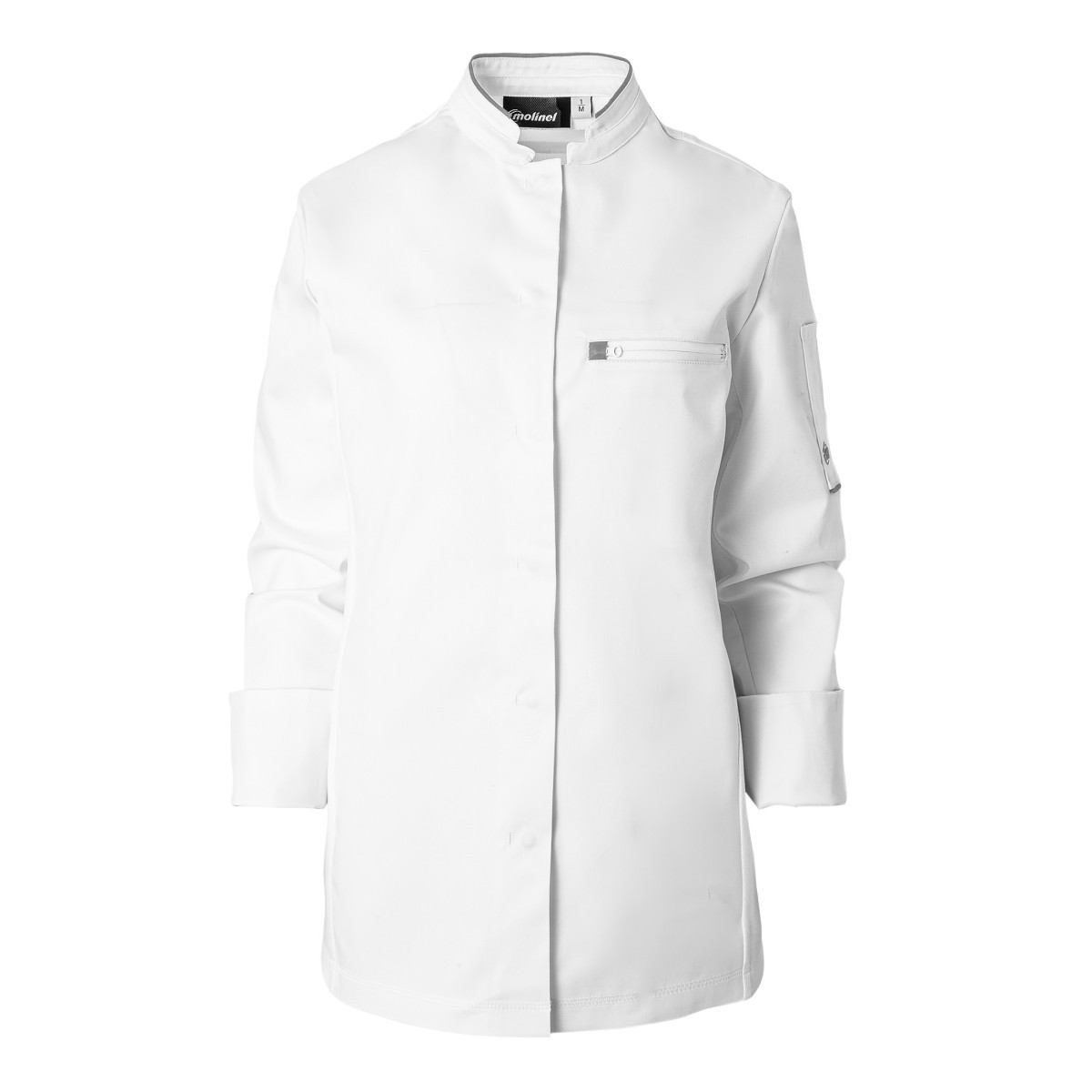 Giacca da Cuoco Molinel Crush 08963793027 Chef Cucina Maniche Lunghe Stretch Donna
