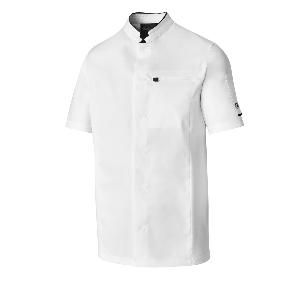 Giacca da Cuoco Molinel Crush 08973793077 Chef Cucina Maniche Corte Stretch