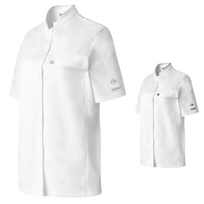 Giacca da Cuoco Molinel Crush 08983793077 Chef Cucina Maniche Corte Stretch Donna