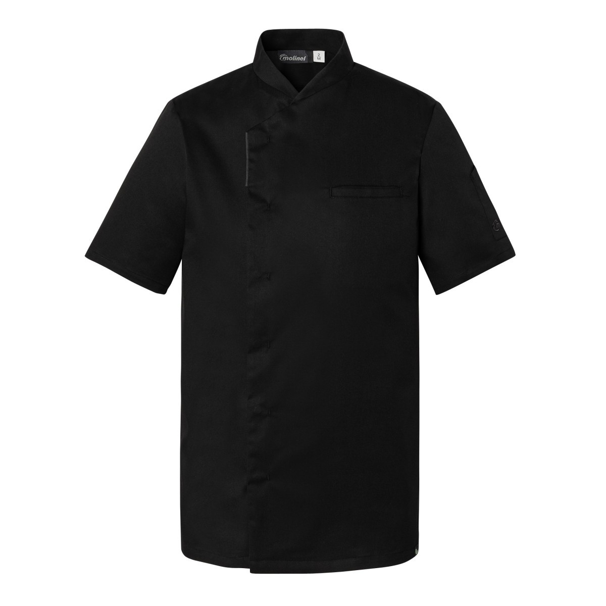 Giacca da Cuoco Molinel Reko 10703253001 Chef Cucina Maniche Corte Stretch