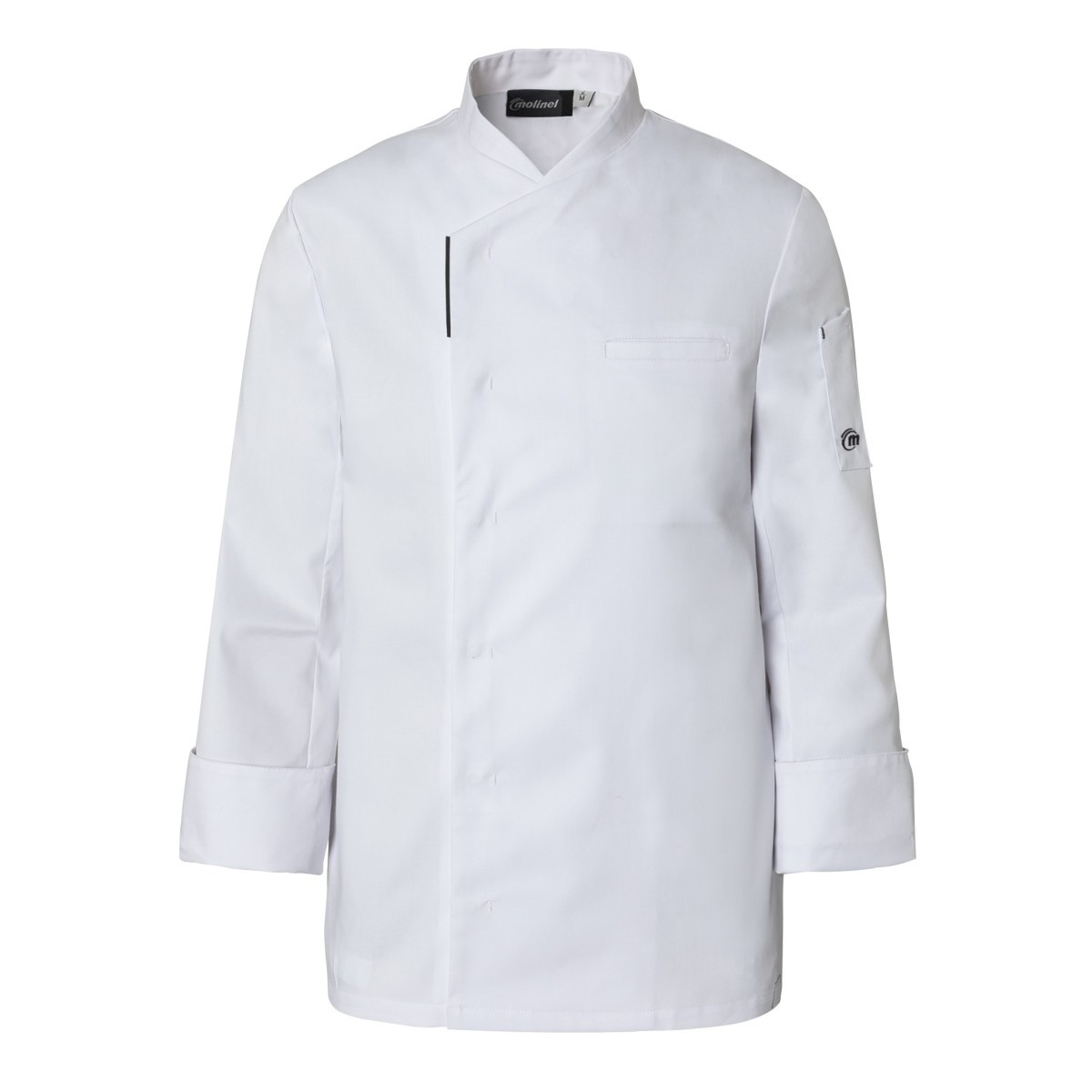 Giacca da Cuoco Molinel Reko 10713253001 Chef Cucina Maniche Lunghe Stretch