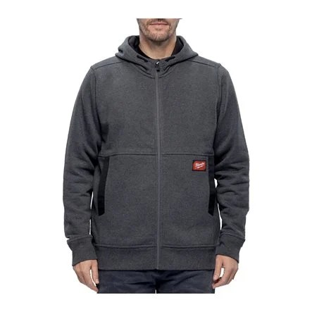 Felpa da Lavoro Milwaukee Gridiron 4932499387 Con Cappuccio Zip Intera