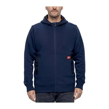 Felpa da Lavoro Milwaukee Gridiron 4932499387 Con Cappuccio Zip Intera