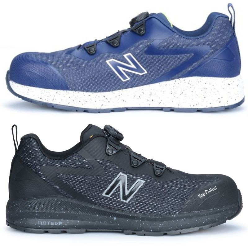 Scarpe Antinfortunistiche New Balance Logic Boa S1 PL HRO SR FO ESD Basse Metalfree Chiusura Boa