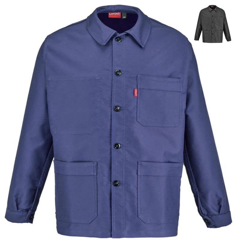 Giacca da Lavoro Lafont Faurel 261KC9 Multitasche 100% Cotone