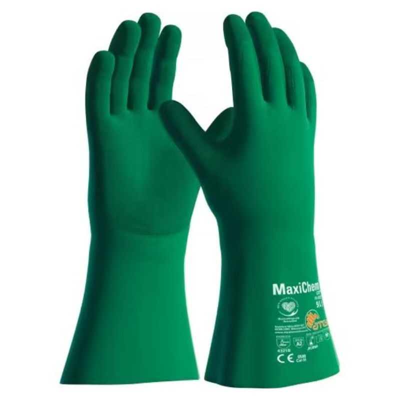 12 Paia - Guanti Da Lavoro ATG MaxiChem withTRItech 76-833